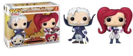 Gentle Criminal & La Brava 2 pack SE # – My Hero Academia Funko Pop!