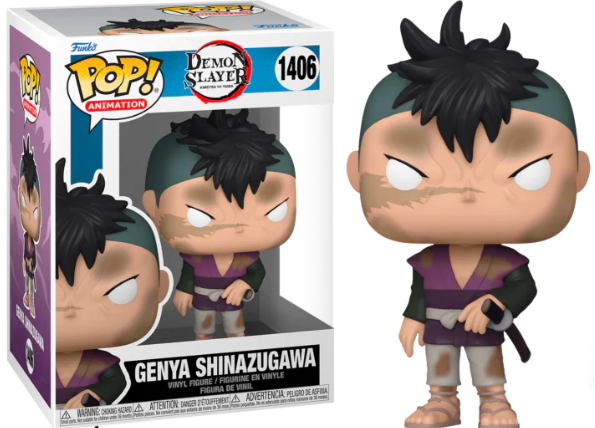 OFERTA Genya Shinazugawa #1406 – Demon Slayer Funko Pop!