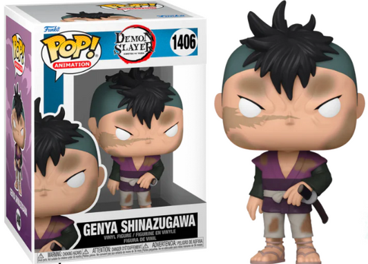 OFERTA Genya Shinazugawa #1406 – Demon Slayer Funko Pop!