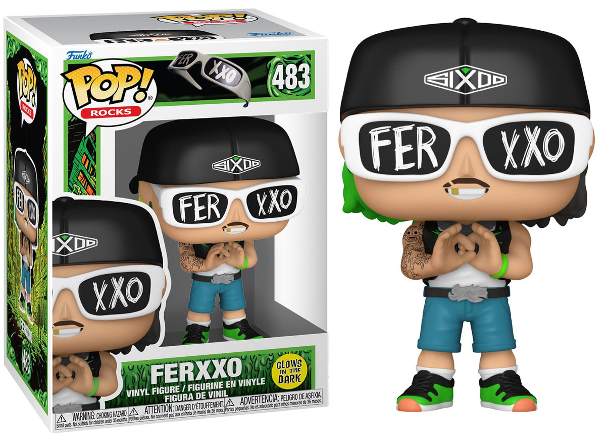 Ferxxo GITD #483 - Music Rocks Funko Pop!