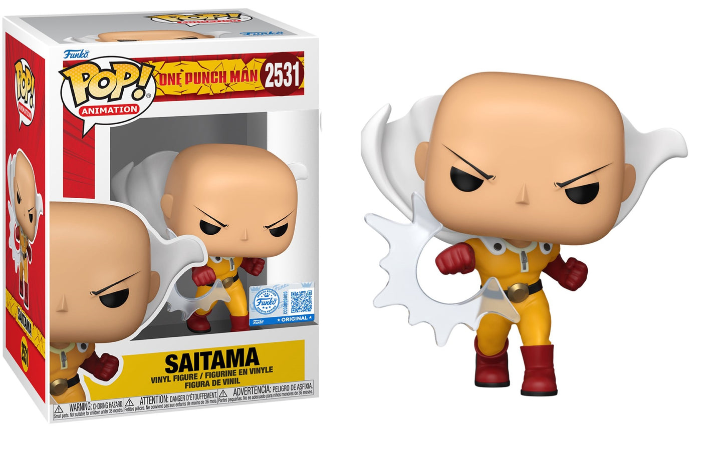 Preventa Saitama Exclusive #2531- One Punch Man Funko Pop!