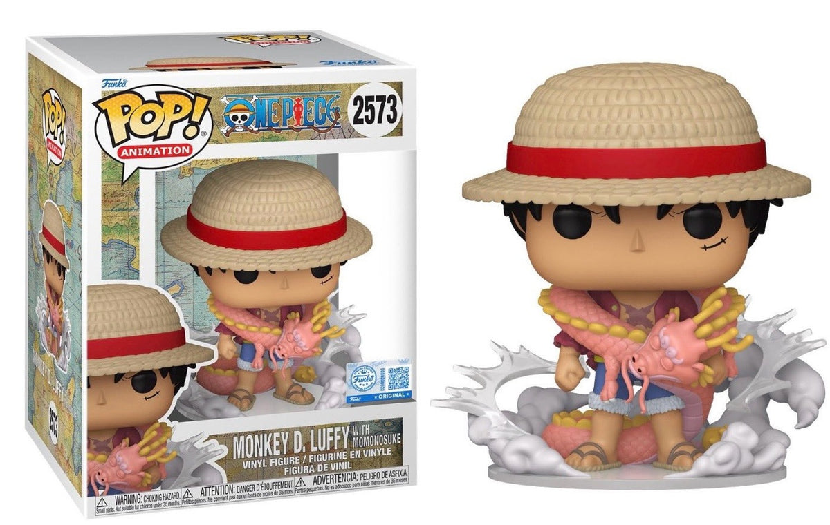 Preventa Monkey D. Luffy with Momonosuke Exclusive #2573 - One Piece Funko Pop!
