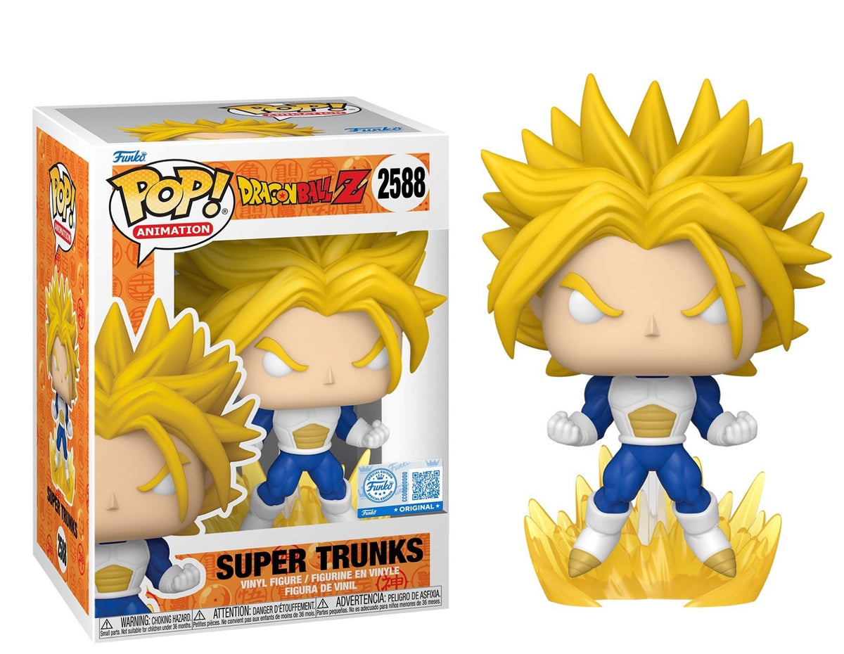 Preventa Super Trunks Exclusive #2588 - Dragon Ball Z Funko Pop!
