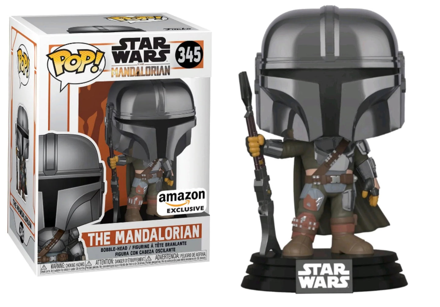 The Mandalorian Amazon #345 - Star Wars Funko Pop!