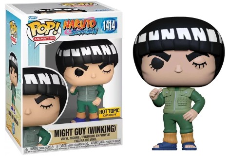 Might Guy (Winking) Hot Topic #1414 – Naruto Shippuden Funko Pop!