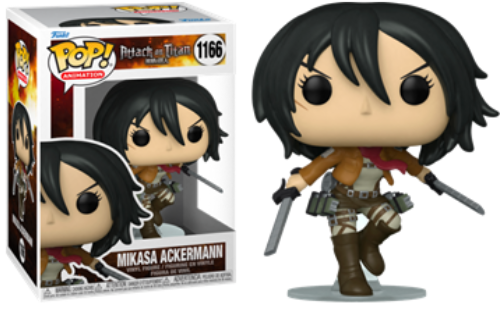 Mikasa #1166 - Attack On Titan Funko Pop!