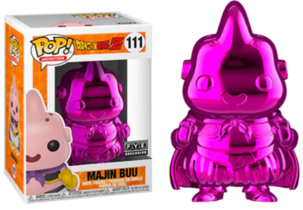 Majin Buu Fye Cromado #111 – Dragon Ball Funko Pop!