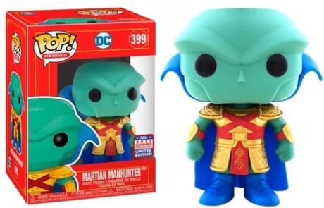 Martian Manhunter Convention #399 – DC Funko Pop!