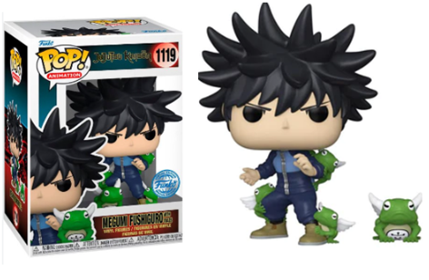 Megumi Fushiguru with Toads Special Edition #1119 – Jujutsu Kaisen Funko Pop!