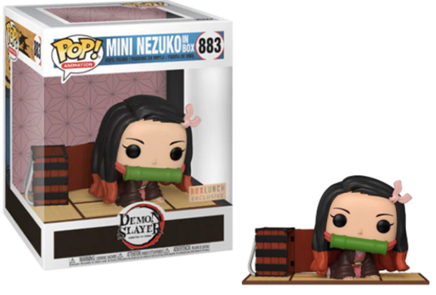 FUNKO POP Animation Demon Slayer TENJIRO KAMADO 873# Glows In The Dark Toys MINI NEZUKO In Box 883# Vinyl Figure Model Doll Toy FUNKO POP Animation Demon Slayer TENJIRO KAMADO 873# Glows In The Dark Toys MINI NEZUKO In Box 883# Vinyl Figure Model Doll Toy