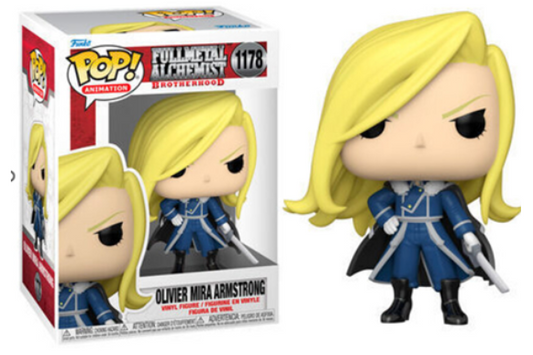 Olivier Mira Armstrong #1178 – Full Metal Alchemist Funko Pop!