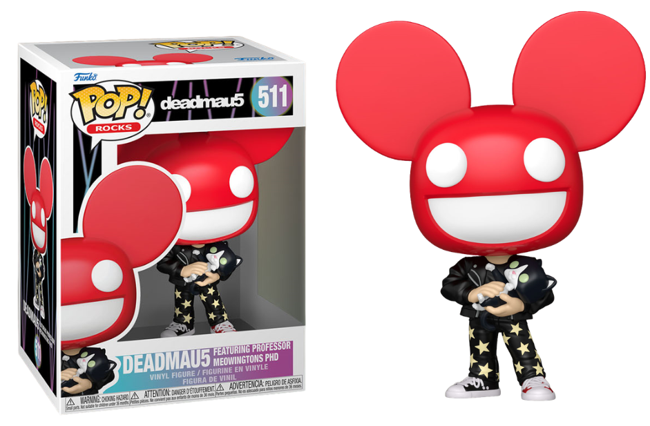 Preventa Deadmau5 featuring Professor Meowingtons PHD #511 - Deadmau5 Rocks Music Funko Pop!
