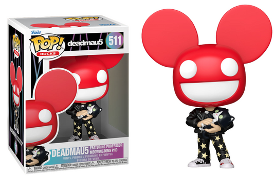 Preventa Deadmau5 featuring Professor Meowingtons PHD #511 - Deadmau5 Rocks Music Funko Pop!