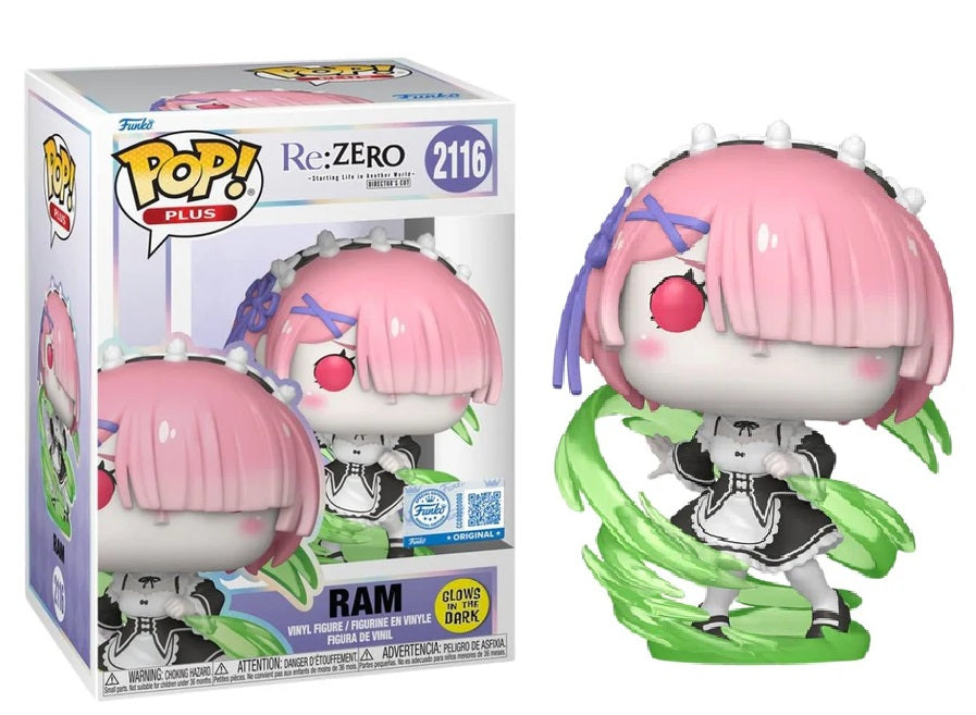 Preventa Ram GITD Exclusive #2116 - Re:Zero Funko Pop!