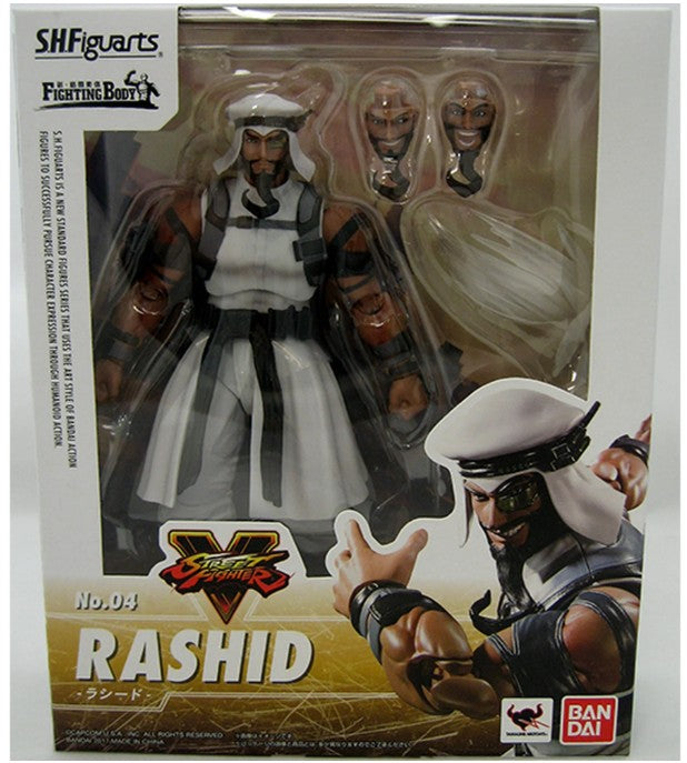 Street Fighter V - Bandai S.H.Figuarts - Rashid