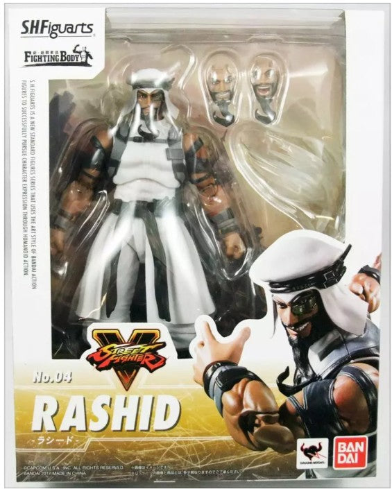 Street Fighter V - Bandai S.H.Figuarts - Rashid