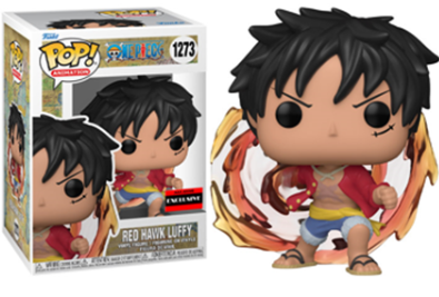 Red Hawk Luffy AAA Exclusive #1273 – One Piece Funko Pop!