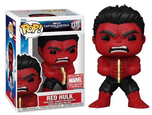 Red Hulk Marvel Collector Corps #1370 - Marvel's Captain America Brave New World Funko Pop!