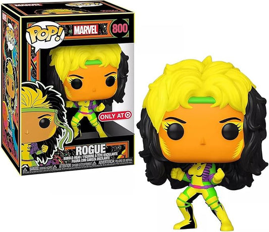 Rogue #800 Blacklight Only at Target- Marvel Avengers Funko Pop!