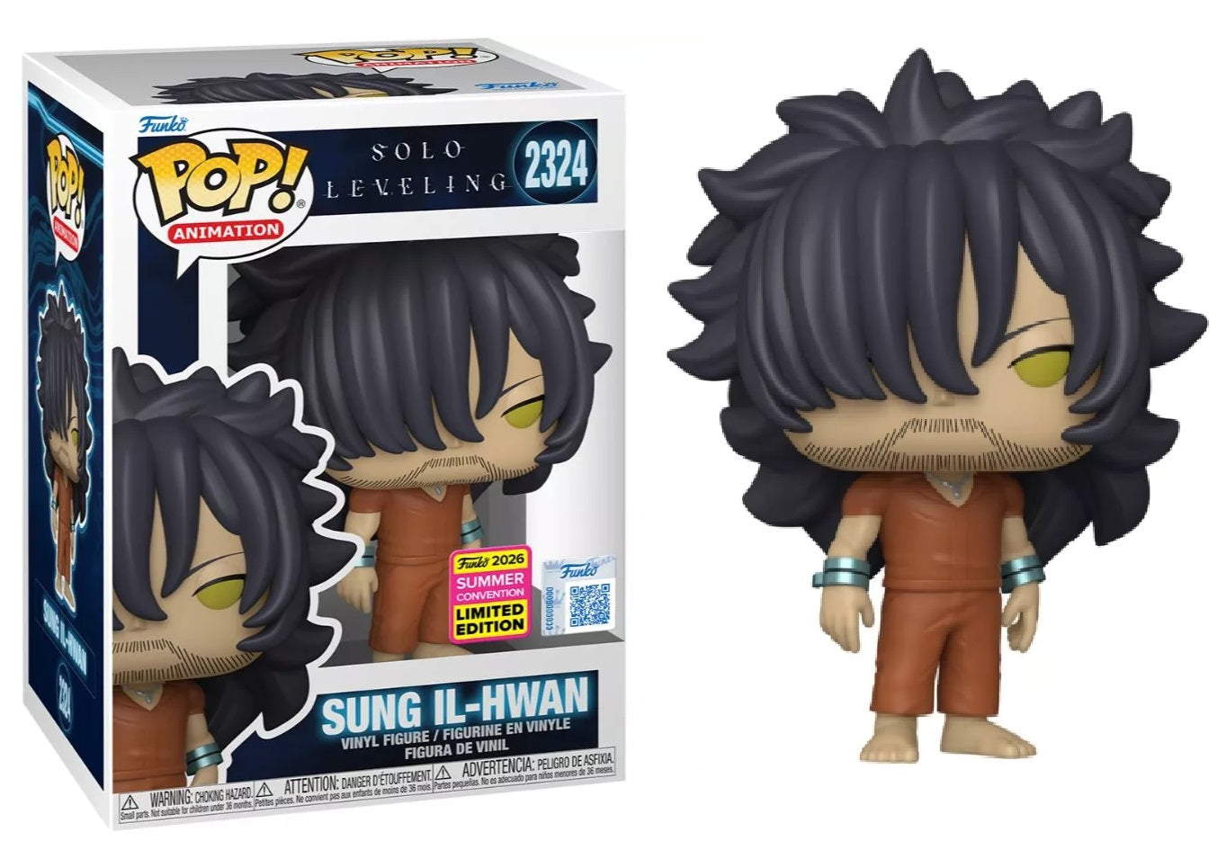 Preventa Sung IL-Hwan 2026 SDCC #2324 - Solo Leveling Funko Pop!