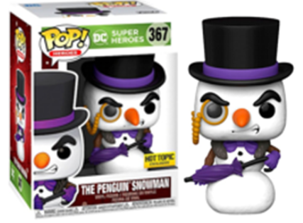 OFERTA The Penguin Snowman #367 Hot Topic– DC Funko Pop!