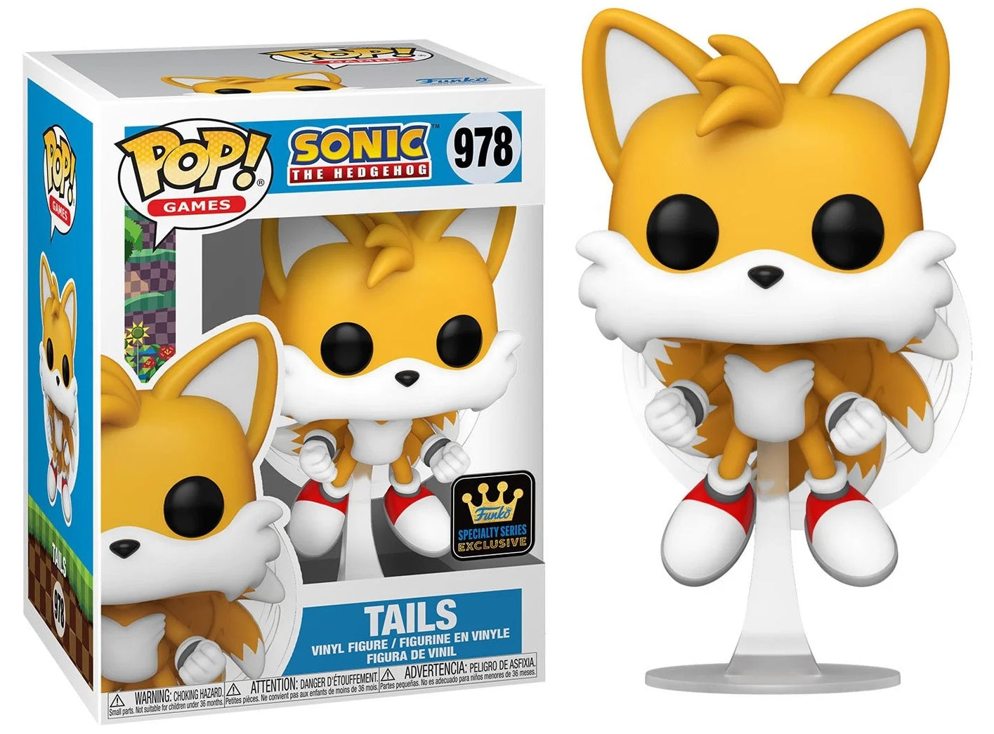 Preventa Tails Specialty Series #978 - Sonic The Hedgehog Funko Pop!