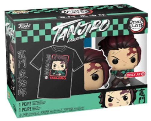 Tanjiro Kamado #867 Metallic Target Exclusive – Demon Slayer Funko Pop!