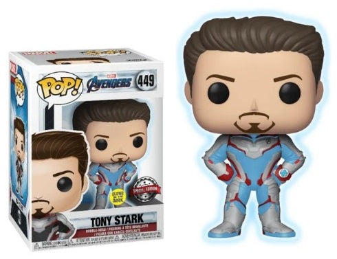 Tony Stark GITD #449 - Marvel's Avengers Endgame Funko Pop!
