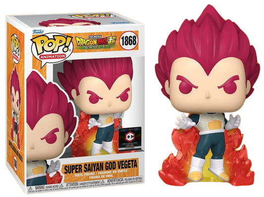 Preventa Vegeta Super Saiyan God Chalice Collectibles #1868 - Dragon Ball Super Broly Funko Pop!