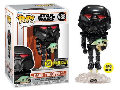 Dark Trooper with Grogu EE #488 - Star Wars Funko Pop!