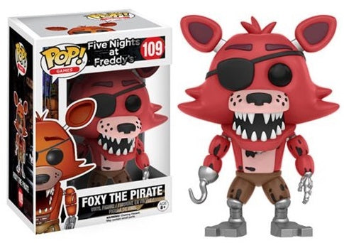 Foxy The Pirate #109 - FNAF (Five Nights At Freddy's) Funko Pop!