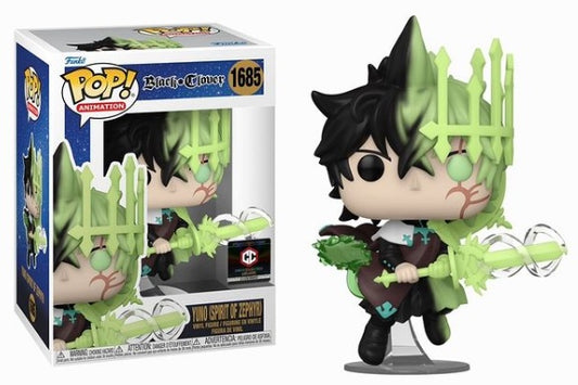 Preventa Yuno Spirit of Zephyr Chalice Collectibles #1685 - Black Clover Funko Pop!