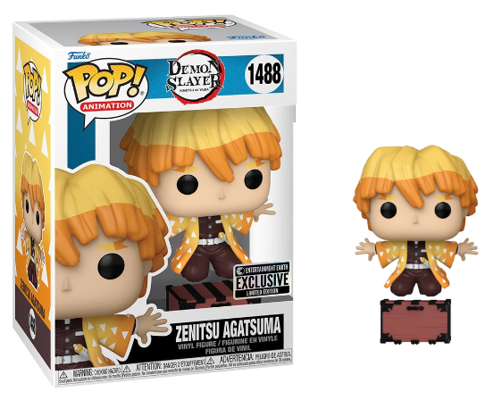 OFERTA Zenitsu Agatsuna #1488 EE – Demon Slayer Funko Pop!