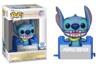 Stitch on People Mover #1165 - Disney's Lilo & Stitch Funko Pop!