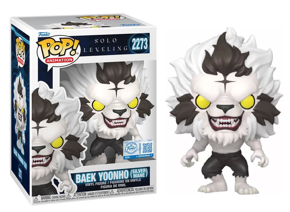 Preventa Baek Yoonho (Silver Mane) #2273 - Solo Leveling Funko Pop!