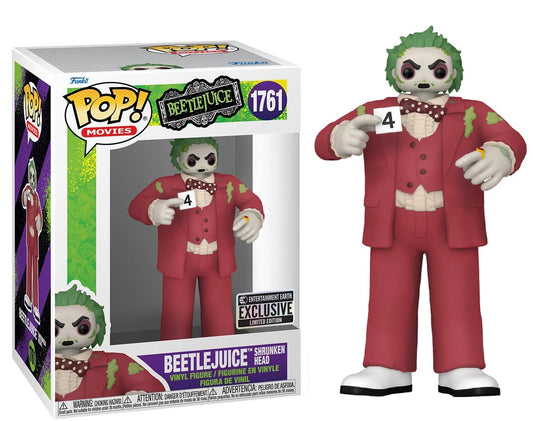 Preventa Beetlejuice Shrunken Head EE #1761 - Beetlejuice Funko Pop!