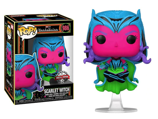 Scarlet Witch SE Blacklight #986 (Wanda Vision) - Marvel Funko Pop!