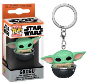 Keychain Grogu - Star Wars Llavero Funko Pop!