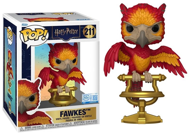 Preventa Fawkes Exclusive #211 - Harry Potter Funko Pop!
