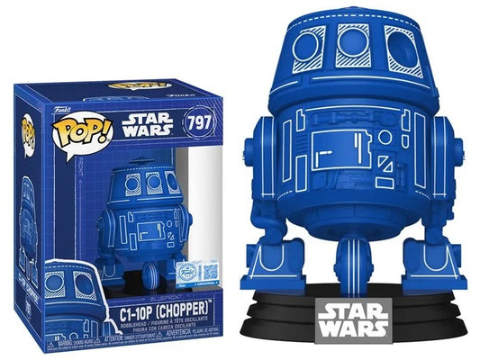 Preventa C1-10P (Chopper) Blueprint Exclusive #797 - Star Wars Funko Pop!