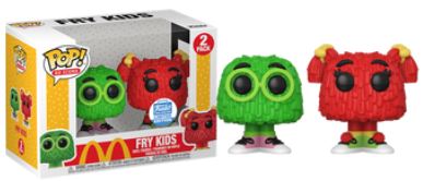 Fry Kids #2Pack - McDonalds Ad Icons Funko Pop!