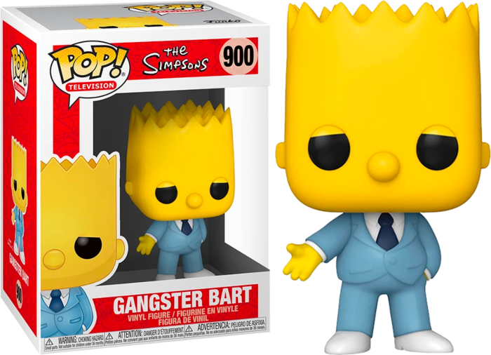 Gangster Bart #900 - The Simpsons Funko Pop!