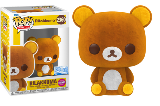 Preventa Rilakkuma Flocked #2360 - Rilakkuma Funko Pop!