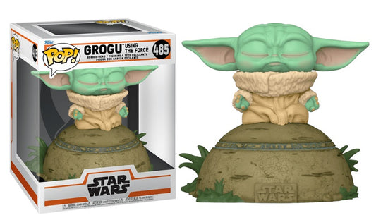 Grogu using The Force #485 - Star Wars The Mandalorian Funko Pop!