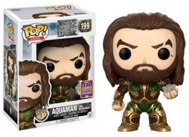 Aquaman and Motherbox 2017 Summer Convention #199 - DC's Justice League Funko Pop!