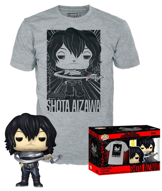 Shota Aizawa Metallic + Camisa #375 – My Hero Academia Funko Pop!