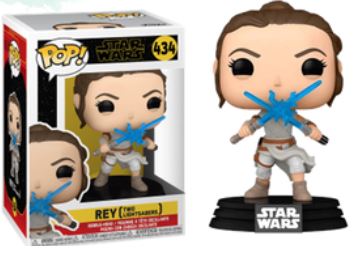 Rey Two Lightsabers # 434 - Star Wars Funko Pop!