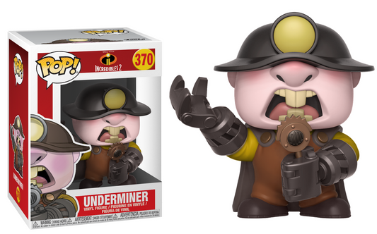 Underminer #370 - Disney Pixar Incredibles 2 Funko Pop!