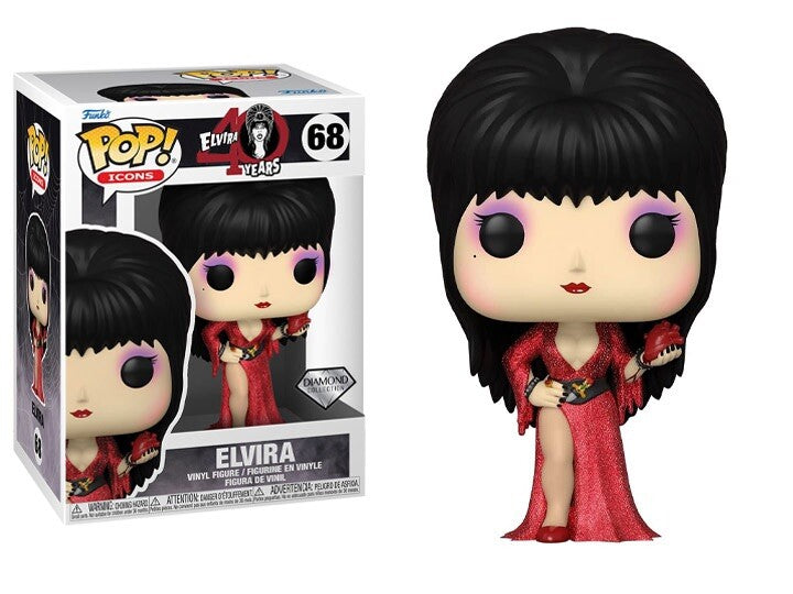 Elvira Diamond #68 - Elvira Mistress of The Dark Funko Pop!