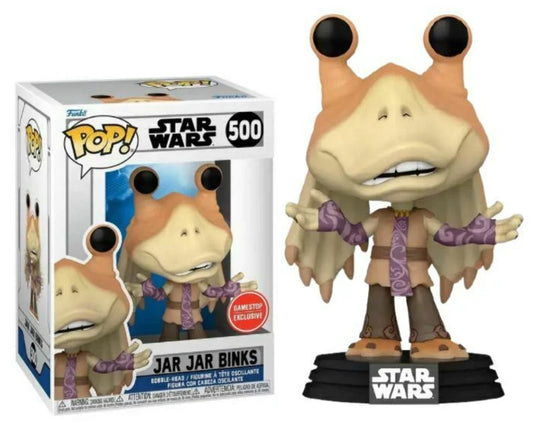 Jar Jar Binks Gamestop #500 - Star Wars Funko Pop!